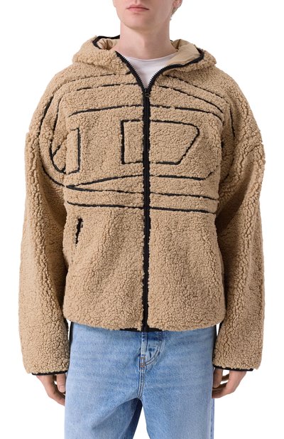 Куртка DIESEL бежевого цвета по цене 42950 руб., арт. A18947/0KIBT, фото 3 Куртка DIESEL, арт. A18947/0KIBT, фото 3