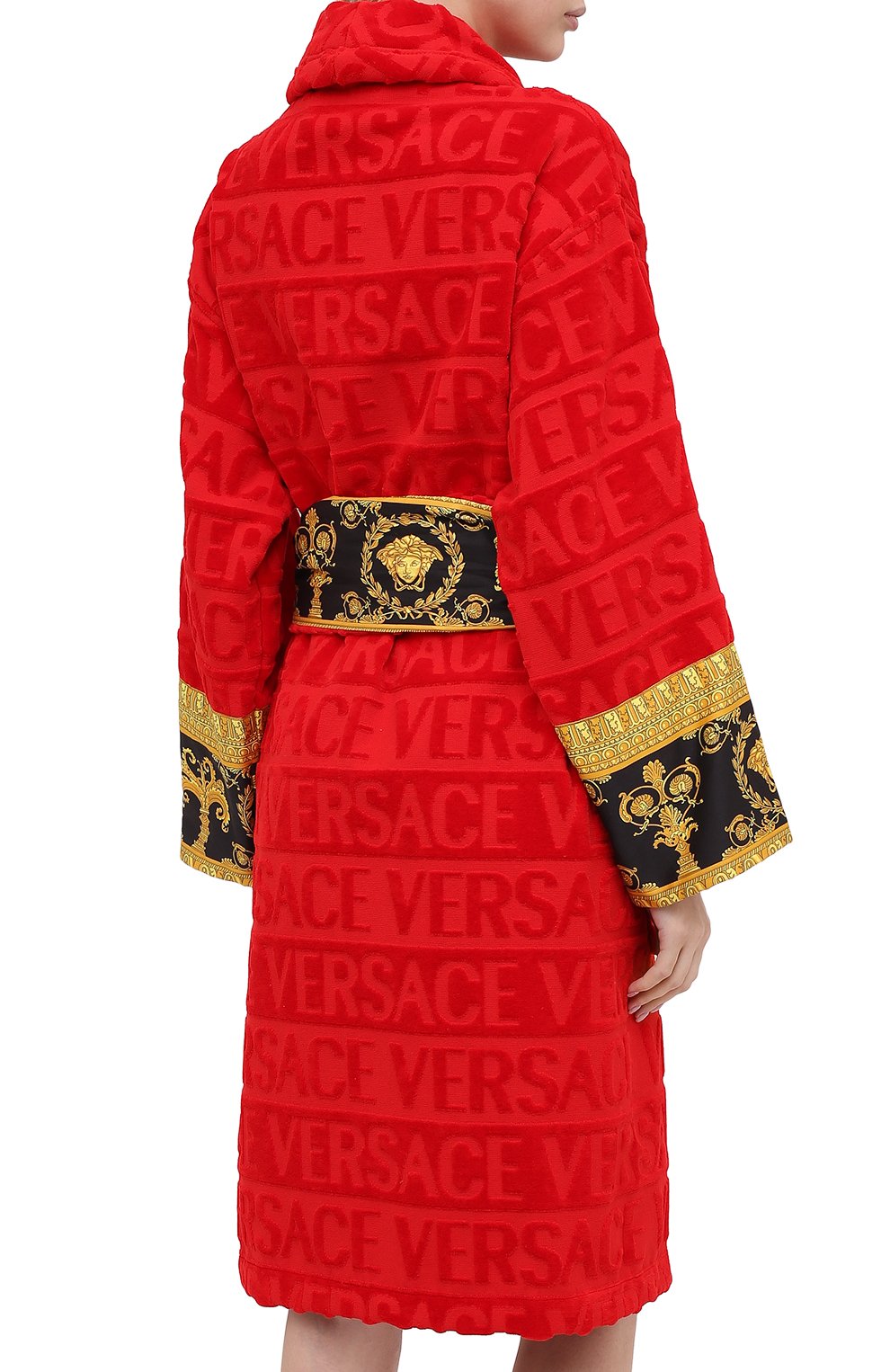 Хлопковый халат VERSACE, арт. ZACJ00008/ZC0SP052, фото 4