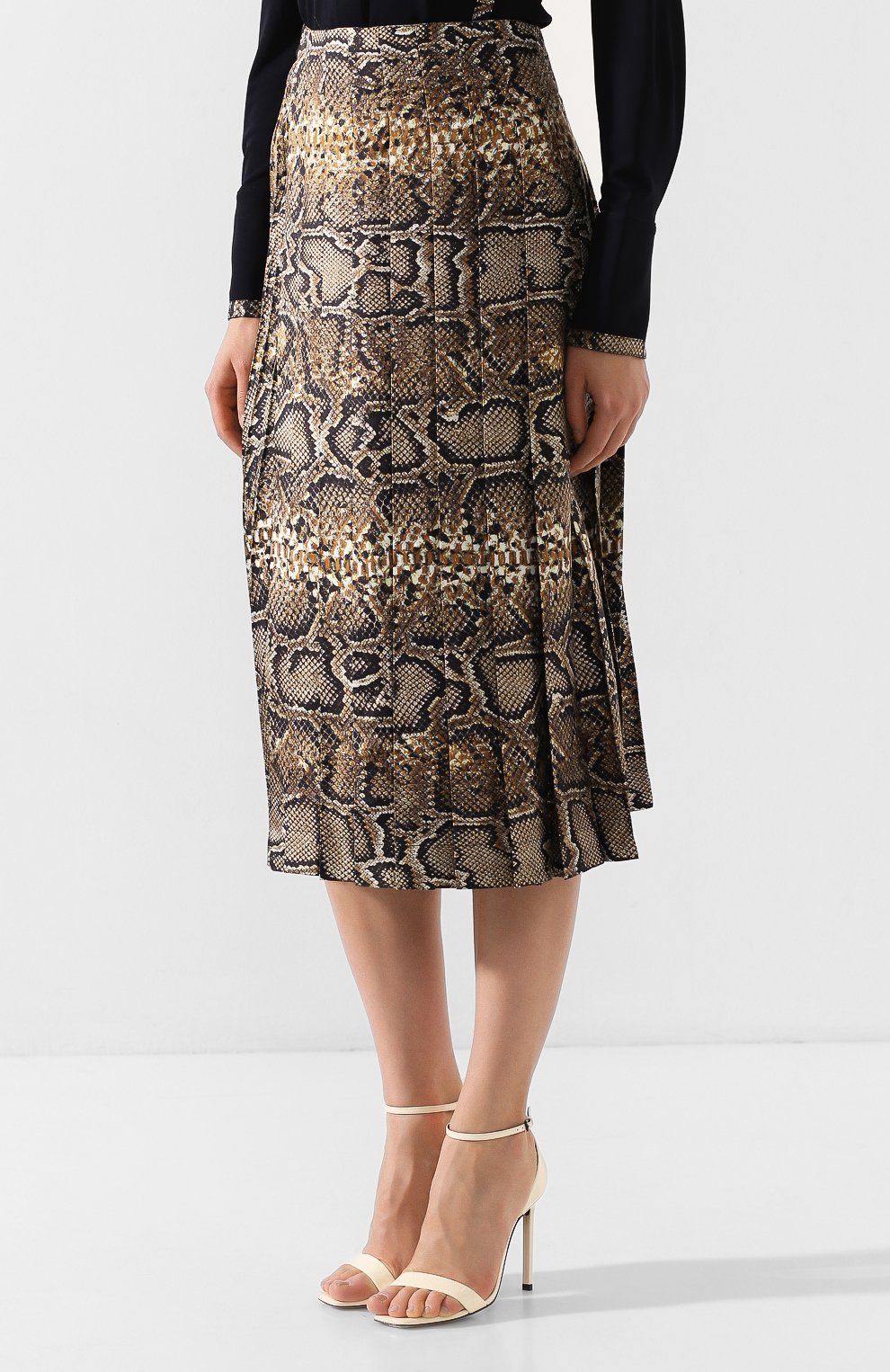Шелковая юбка VICTORIA BECKHAM, арт. SK MID 31021C, фото 3