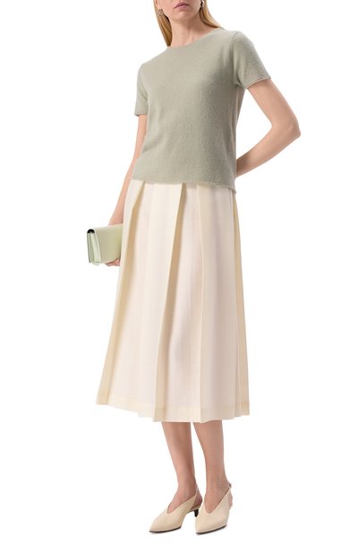 Юбка из шерсти и шелка TOTEME, арт. 251-WRB0273-FB0324, фото 2