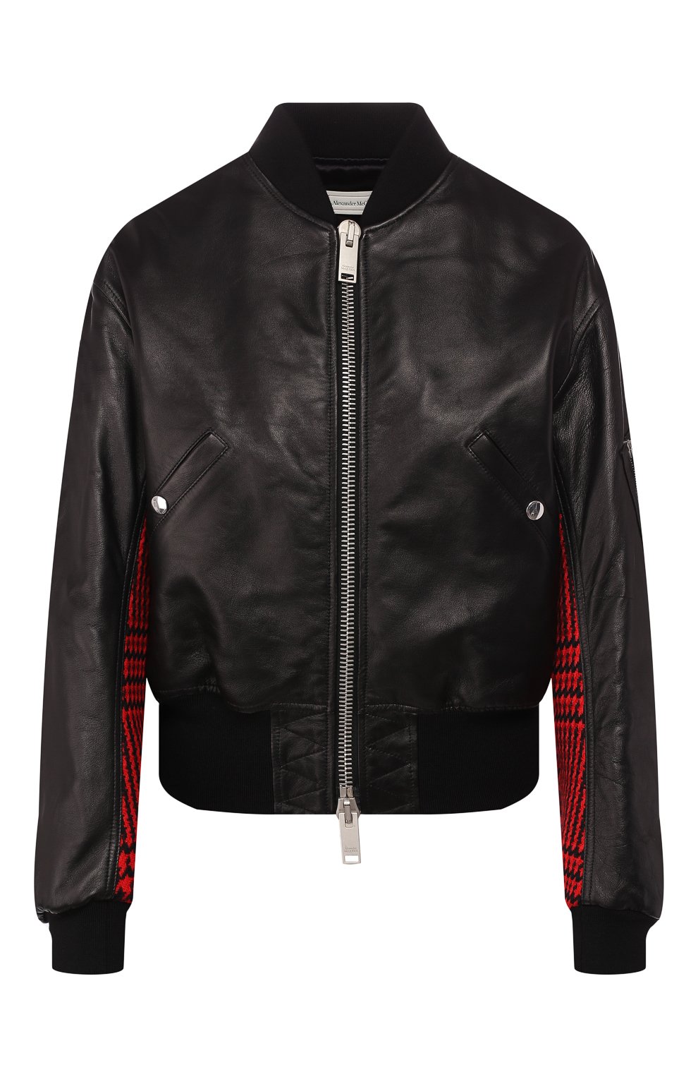 Кожаный бомбер ALEXANDER MCQUEEN, арт. 594778/Q5ACE, фото 1