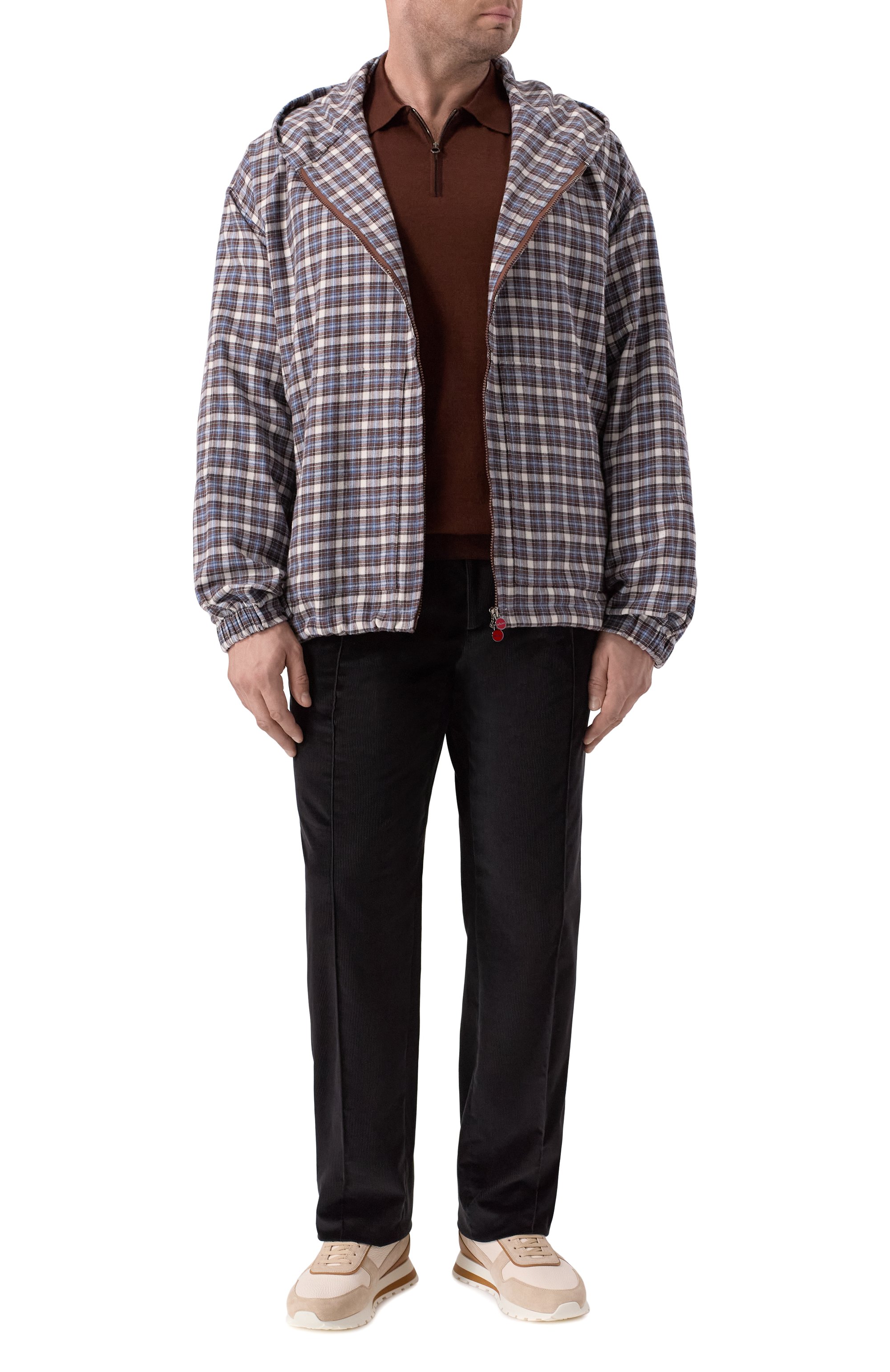 Хлопковая рубашка KITON, арт. UMC015H0825907, фото 2