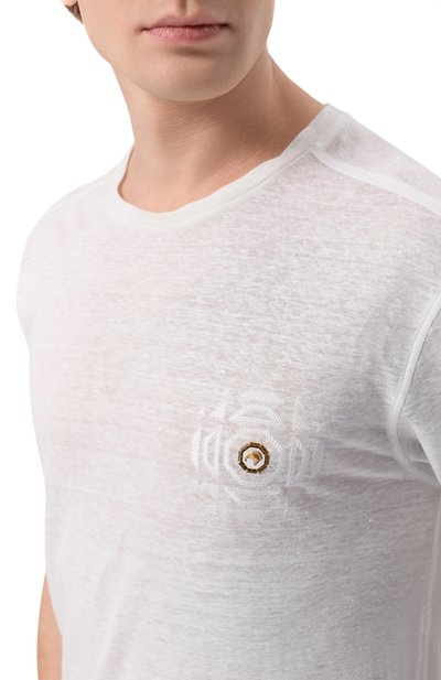 Льняная футболка STEFANO RICCI, арт. MNH5104070/LN, фото 5