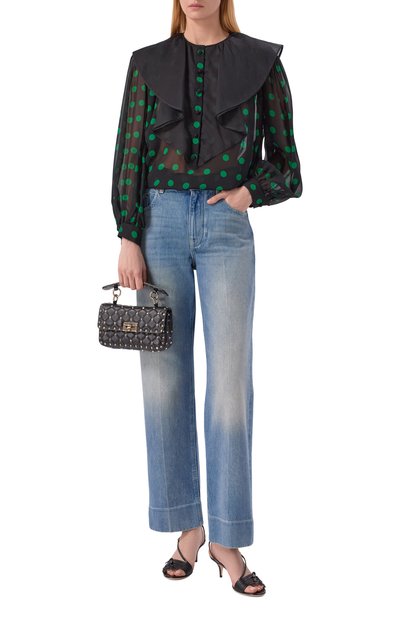 Сумка rockstud spike small VALENTINO черного цвета по цене 283000 руб., арт. 8W2B0123/NAP, фото 3 Сумка rockstud spike small VALENTINO, арт. 8W2B0123/NAP, фото 3