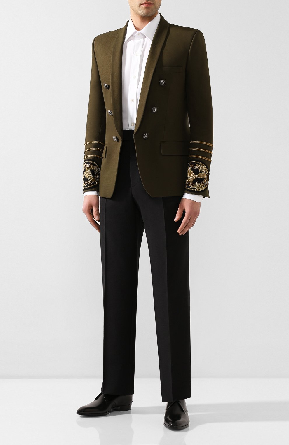 Хлопковый пиджак BALMAIN, арт. TH17139/C118, фото 2