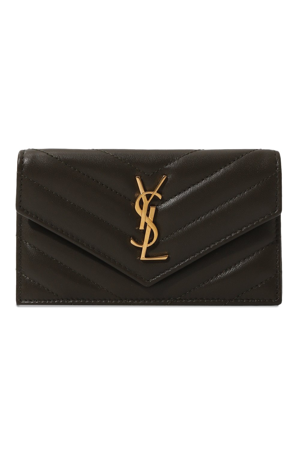 Кожаный футляр для кредитных карт SAINT LAURENT, арт. 612808/AAA44, фото 1