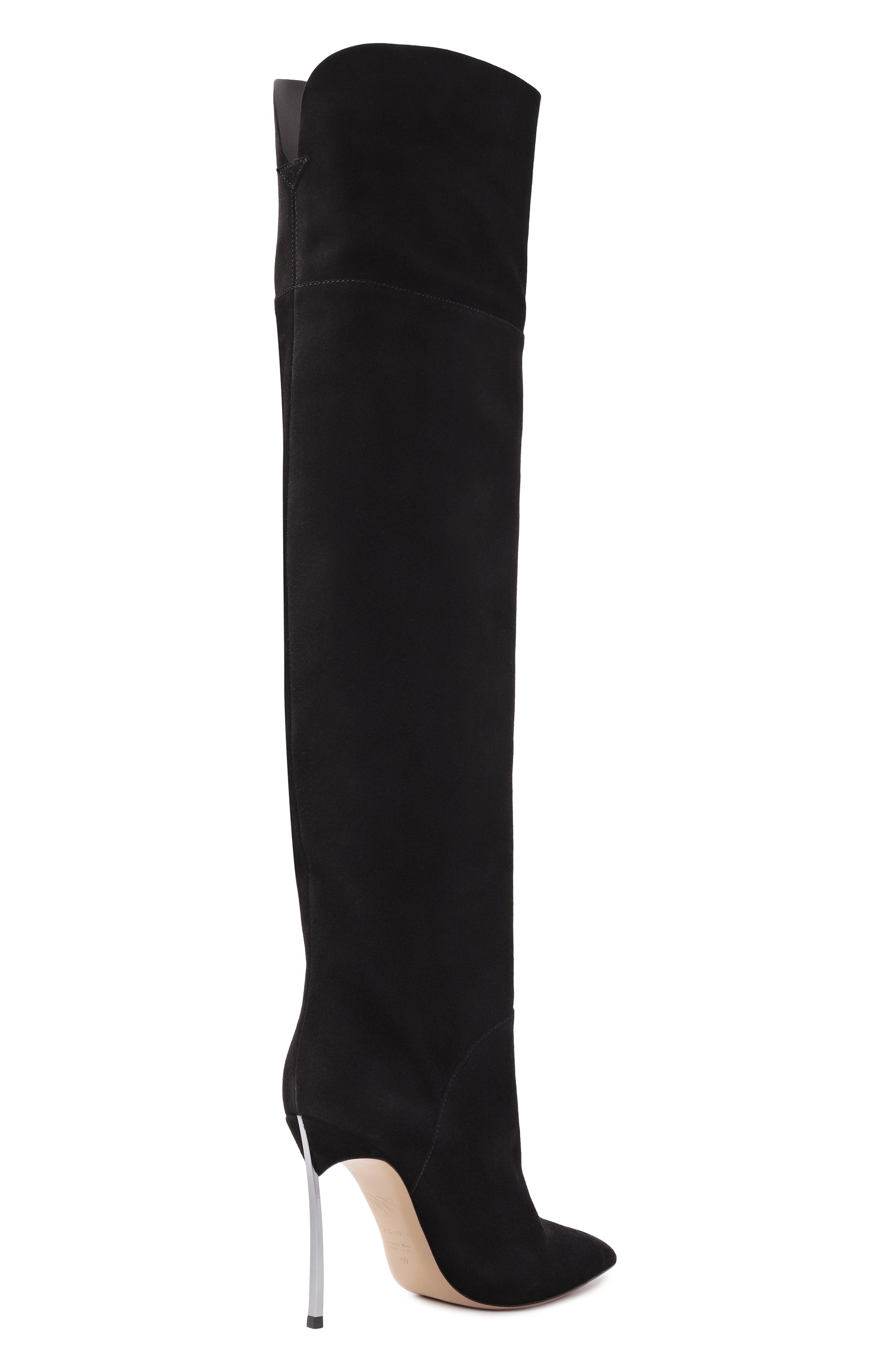 Замшевые ботфорты blade 100 CASADEI, арт. 1T076A100MC1832, фото 5