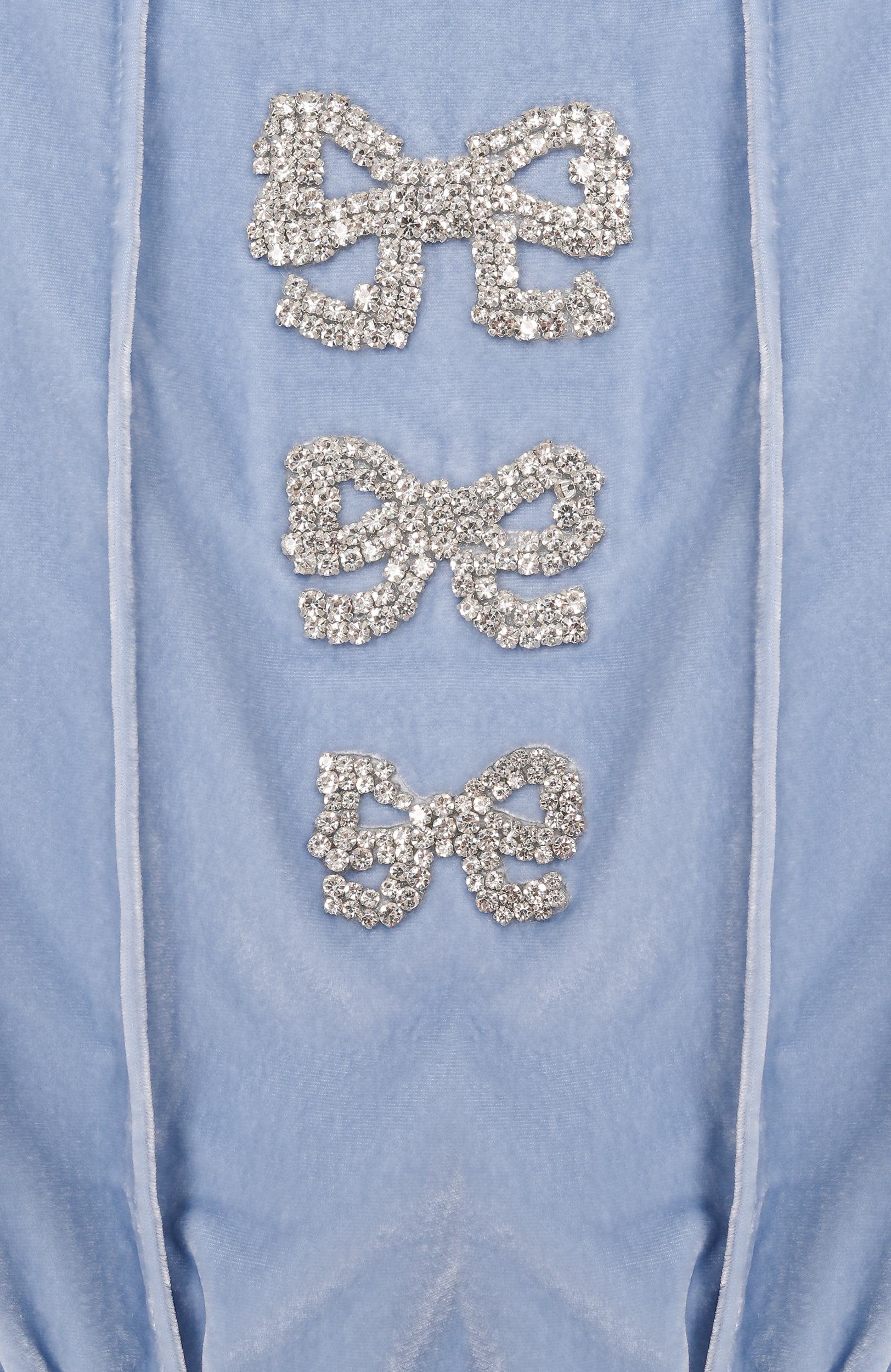 Платье из вискозы и шелка ELIE SAAB JUNIOR, арт. EFAB149/TS1127, фото 3