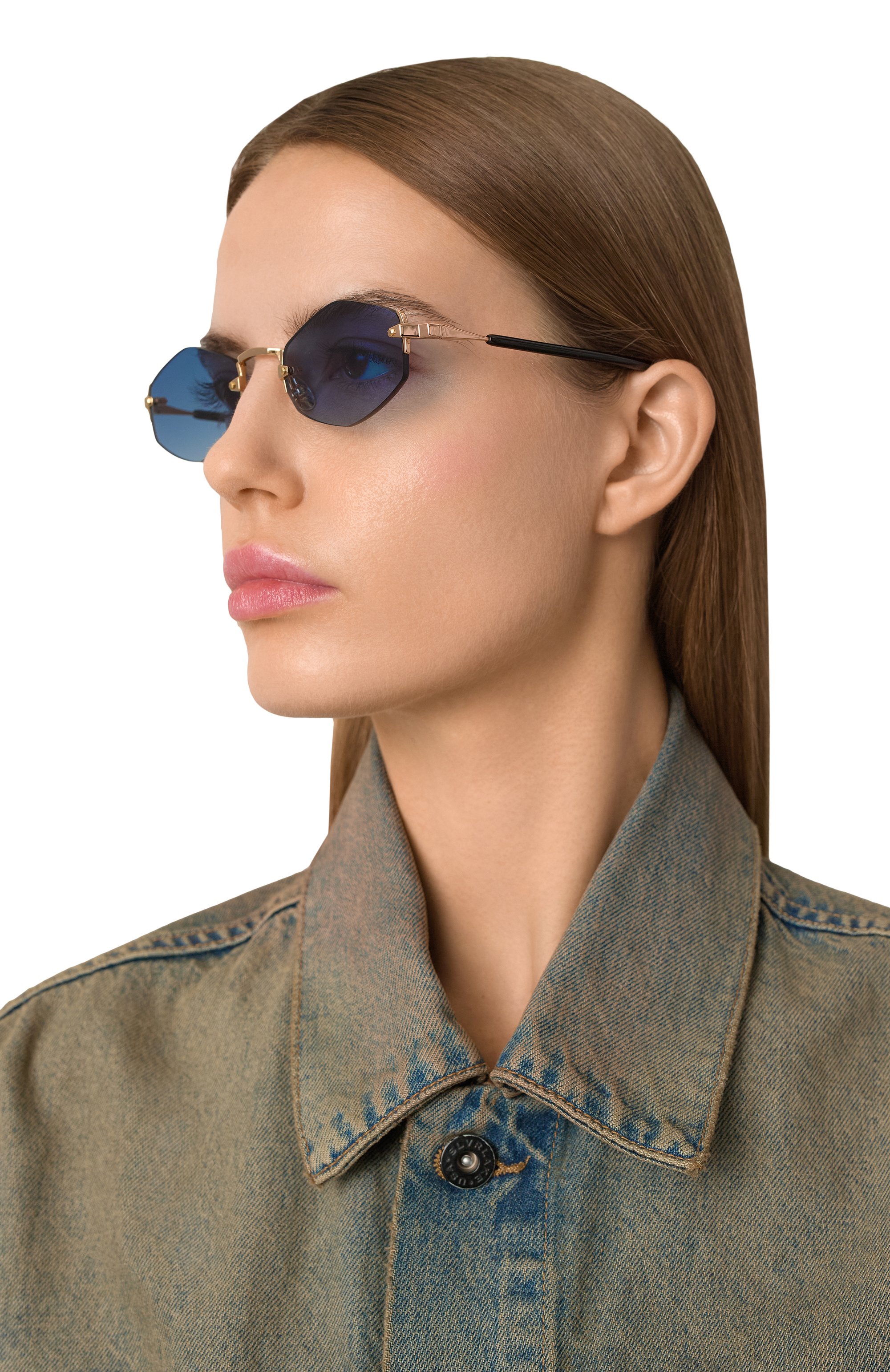 Солнцезащитные очки GAST, арт. LUNAR G0LD BLUE LU04, фото 3