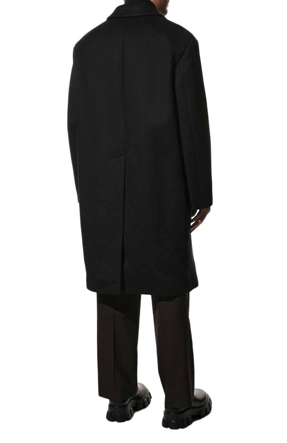 Пальто из шерсти и кашемира PRADA, арт. SGB840-1ZDS-F0008-212, фото 4