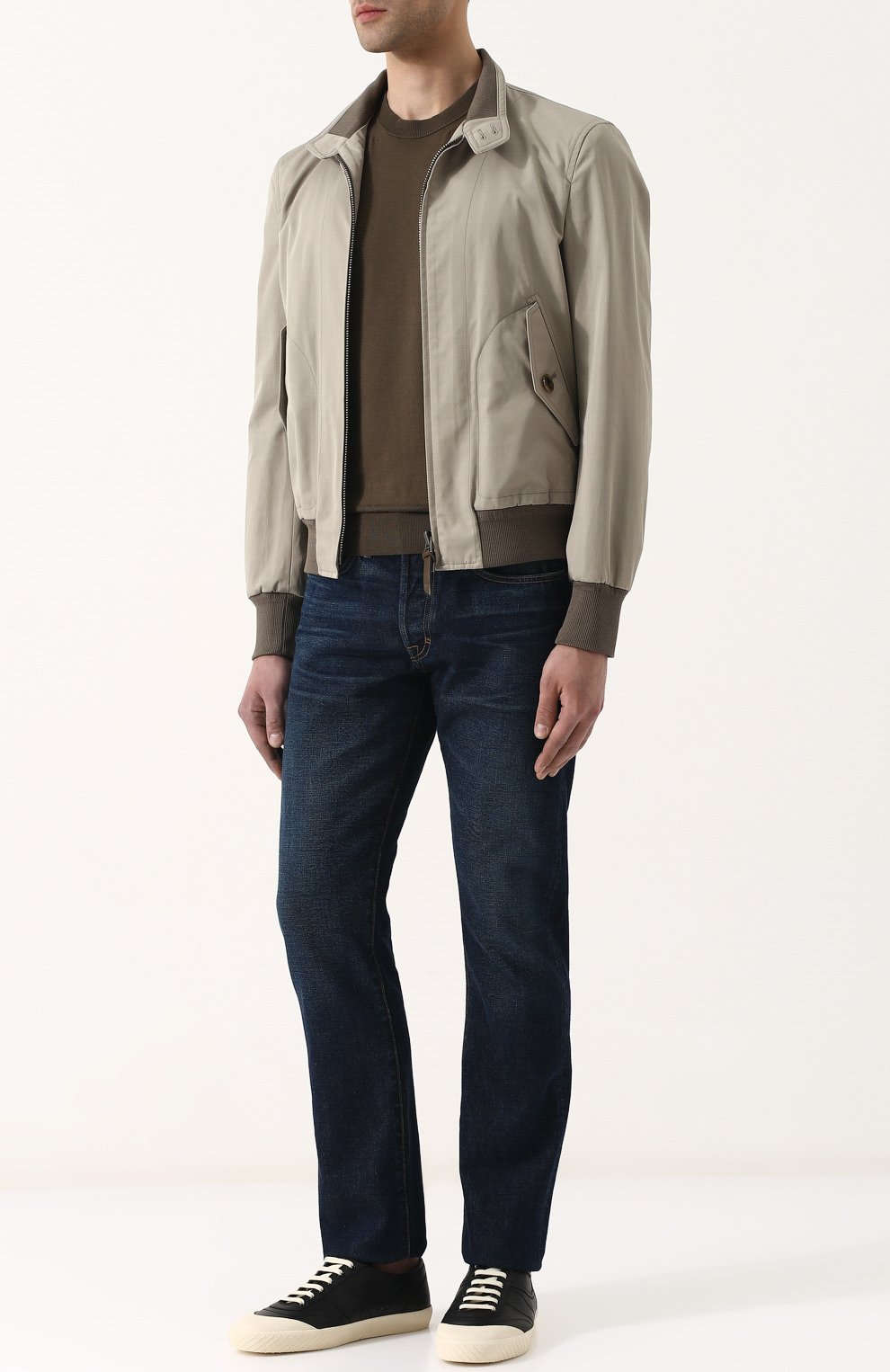 Куртка на молнии с воротником-стойкой TOM FORD, арт. BP052/TF0327, фото 2