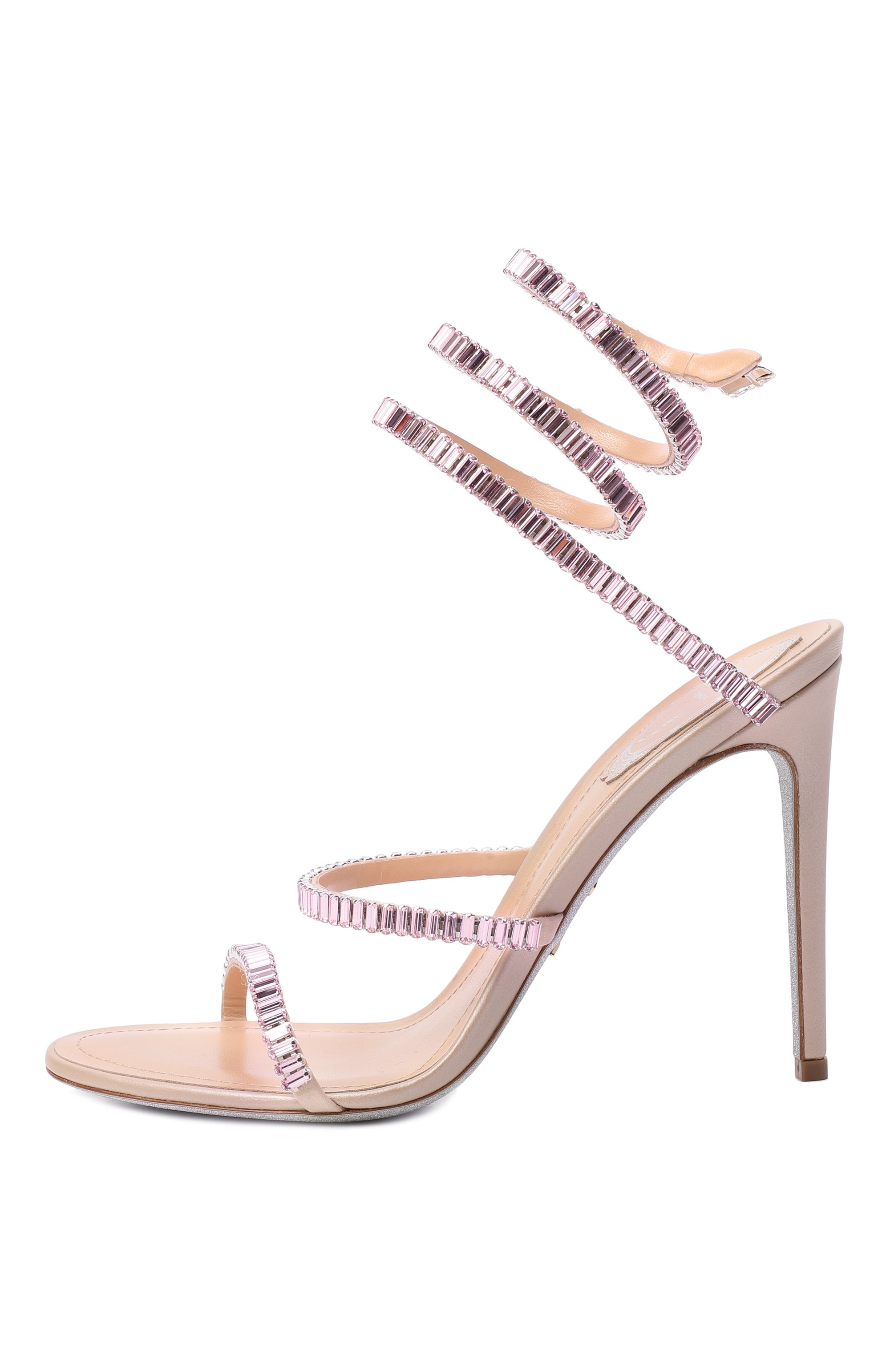 Кожаные босоножки cleo spark 105 RENE CAOVILLA, арт. C12674-105/NA01, фото 4