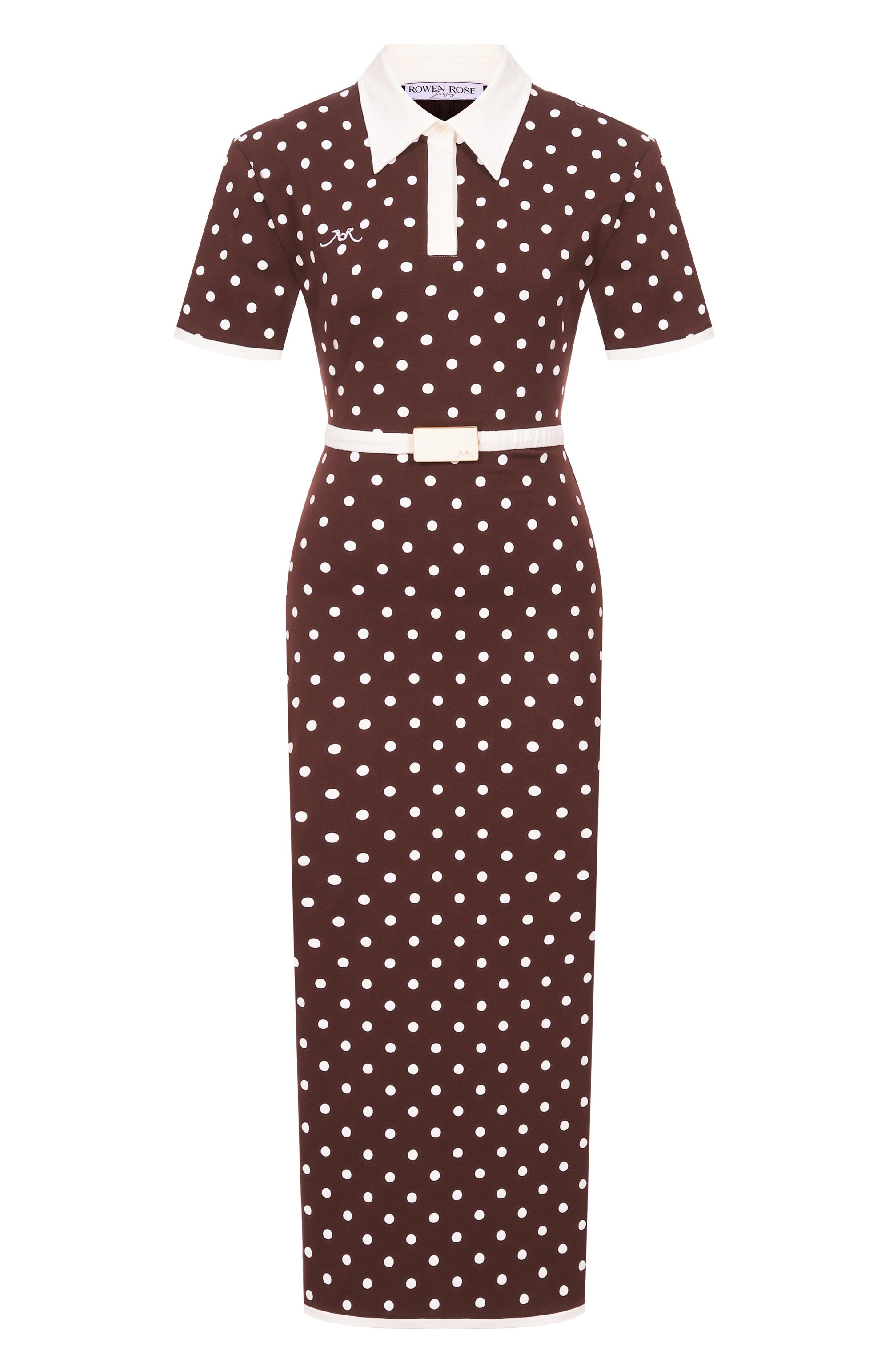 Хлопковое платье ROWEN ROSE, арт. RR_J101_L, фото 1