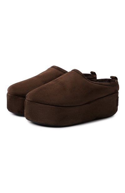 Женские замшевые сабо alaska BALENCIAGA, арт. 825258/WBFC1