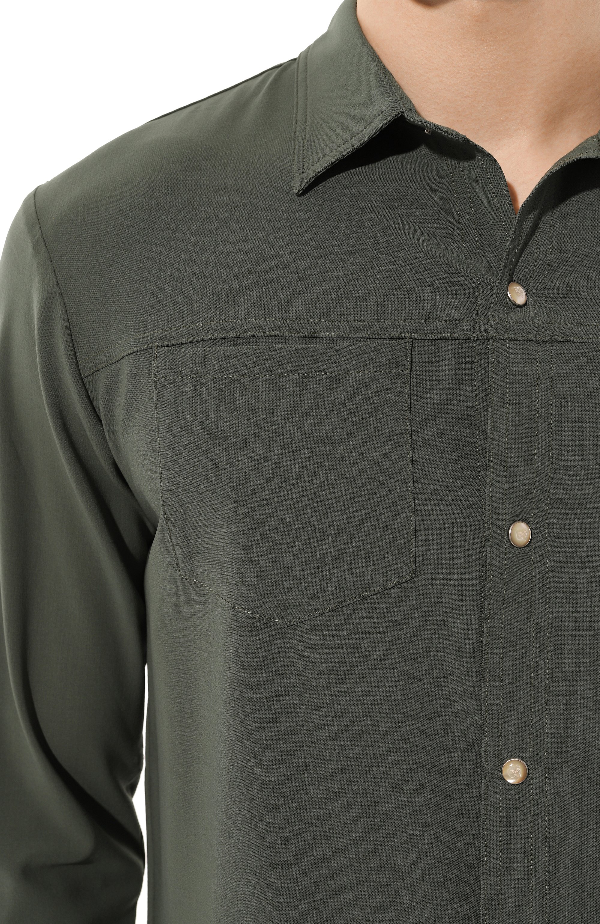 Шерстяная рубашка MARCO PESCAROLO, арт. ZEUS/5116/54, фото 5