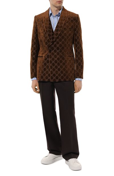 Пиджак из вискозы и хлопка GUCCI, арт. 590215 Z402L, фото 2