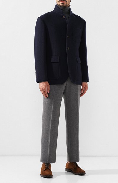 Кашемировая куртка BRUNELLO CUCINELLI синего цвета по цене 559500 руб., арт. MT4976270, фото 2 Кашемировая куртка BRUNELLO CUCINELLI, арт. MT4976270, фото 2