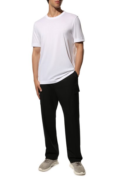 Хлопковая футболка KITON, арт. UMM0269, фото 2