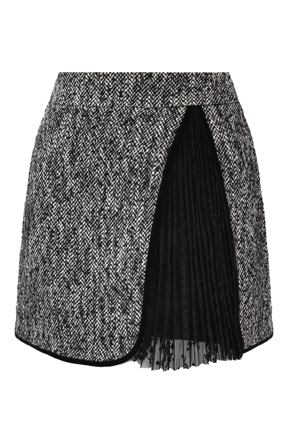 Юбка ERMANNO ERMANNO SCERVINO черно-белого цвета по цене 22950 руб., арт. 45T GN30 PAN, фото 1 Юбка ERMANNO ERMANNO SCERVINO, арт. 45T GN30 PAN, фото 1