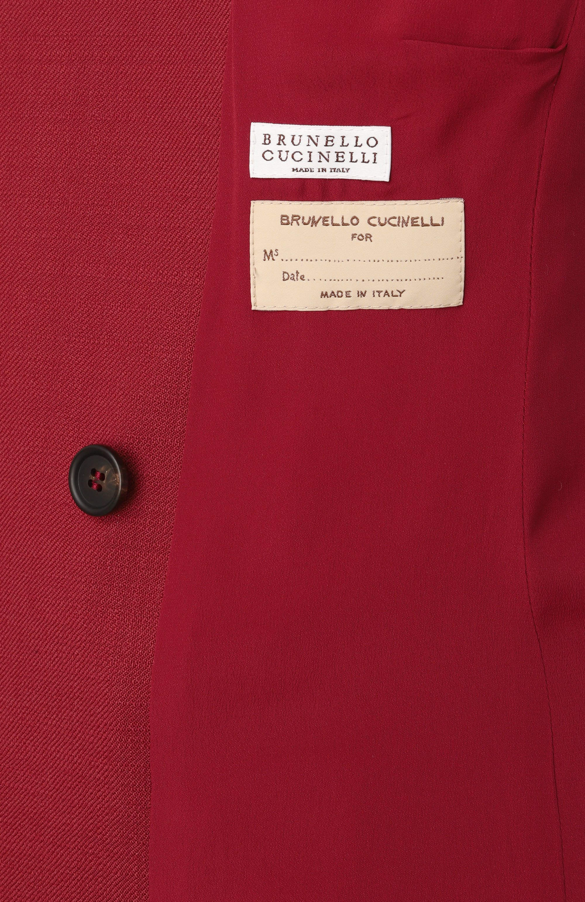 Шерстяной жакет BRUNELLO CUCINELLI, арт. MB1297168, фото 7