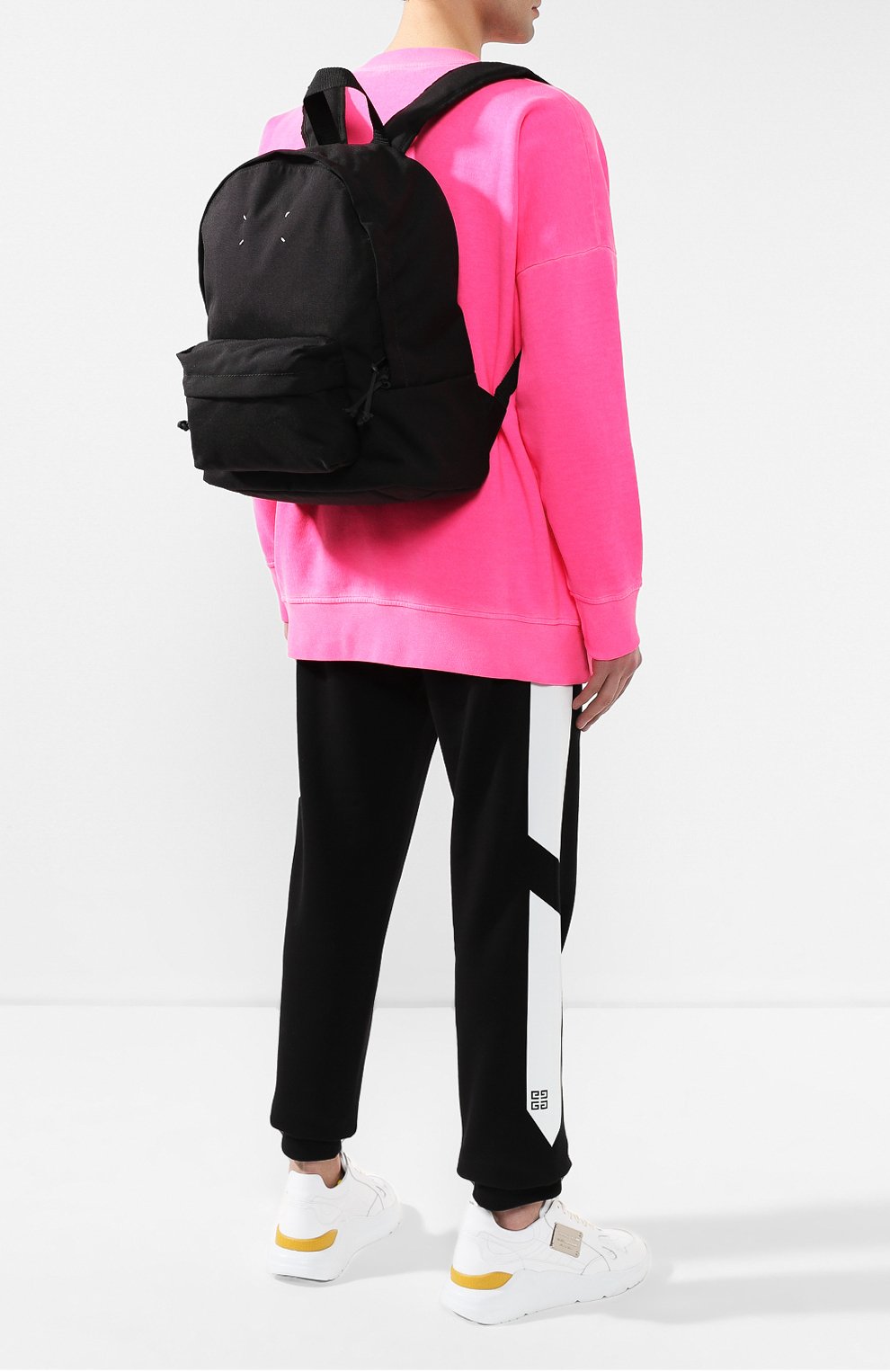 Текстильный рюкзак MAISON MARGIELA черного цвета по цене 65200 руб., арт. S55WA0053/PR253, фото 2 Текстильный рюкзак MAISON MARGIELA, арт. S55WA0053/PR253, фото 2