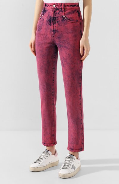 Джинсы STELLA MCCARTNEY розового цвета по цене 56350 руб., арт. 600318/SNH61, фото 3 Джинсы STELLA MCCARTNEY, арт. 600318/SNH61, фото 3