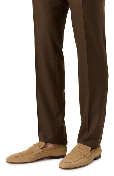 Замшевые пенни-лоферы TOD’S, арт. XXM38K0GG10/RE0, фото 3