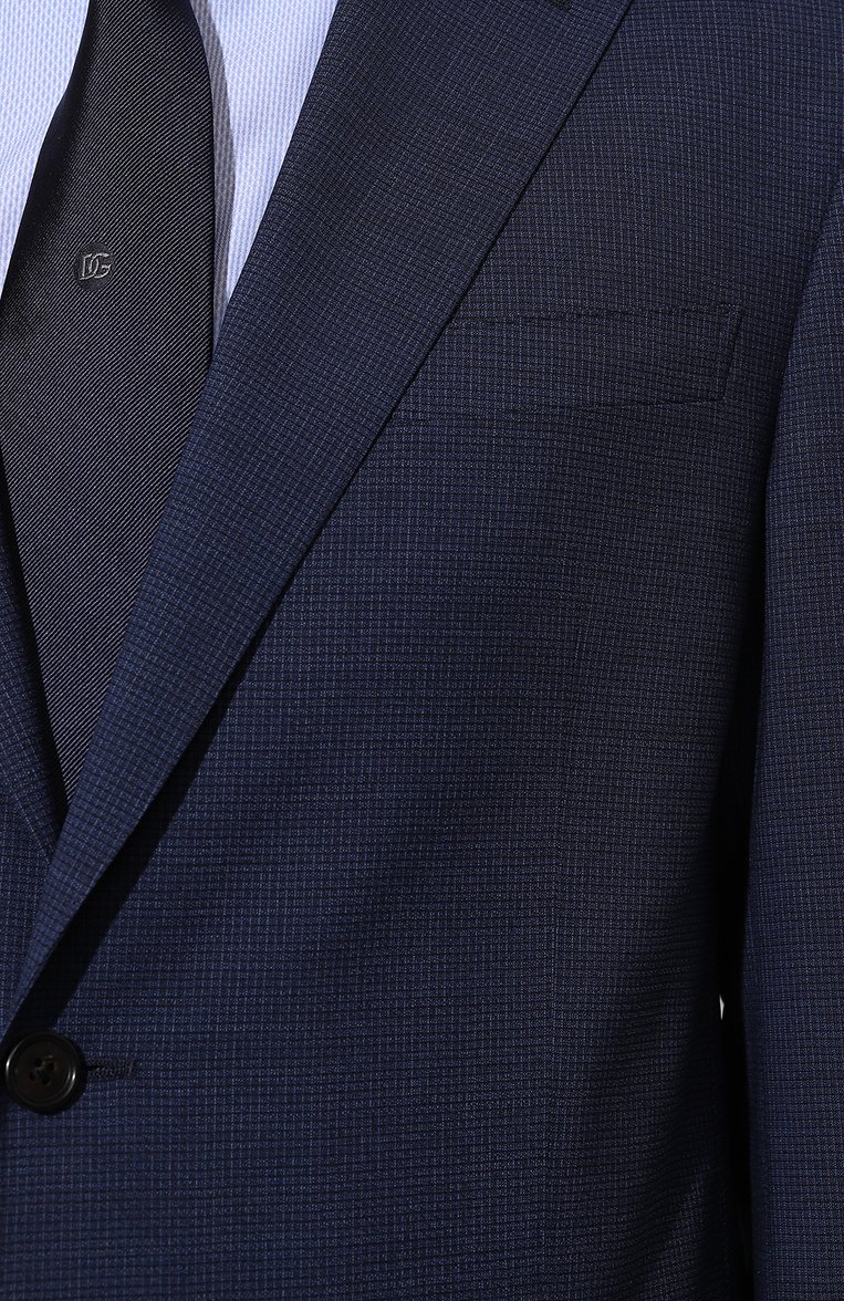Мужской шерстяной костюм CORNELIANI темно-синего цвета, арт. 93X008-935002/9317536_1 | Фото 6 (Материал внешний: Шерсть; Рукава: Длинные; Костюмы М: Однобортный; Стили: Классический; Автоматизация состава: Проставлено; Автом�атизация ТО: Проставлено)