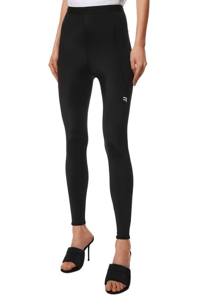 Легинсы BALENCIAGA черного цвета по цене 69950 руб., арт. 675333/TKV12, фото 3 Легинсы BALENCIAGA, арт. 675333/TKV12, фото 3