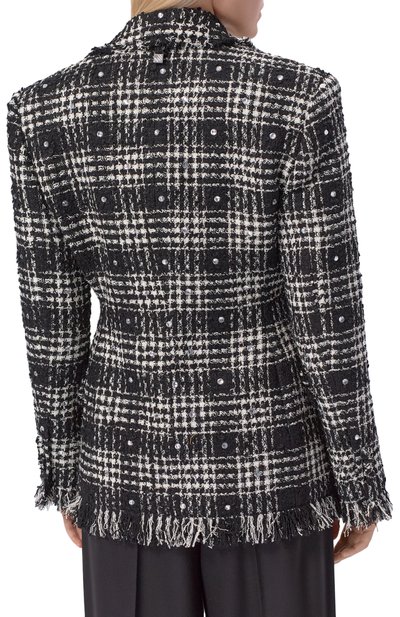 Твидовый жакет GIUSEPPE DI MORABITO, арт. 05FWJA096C 05326, фото 4