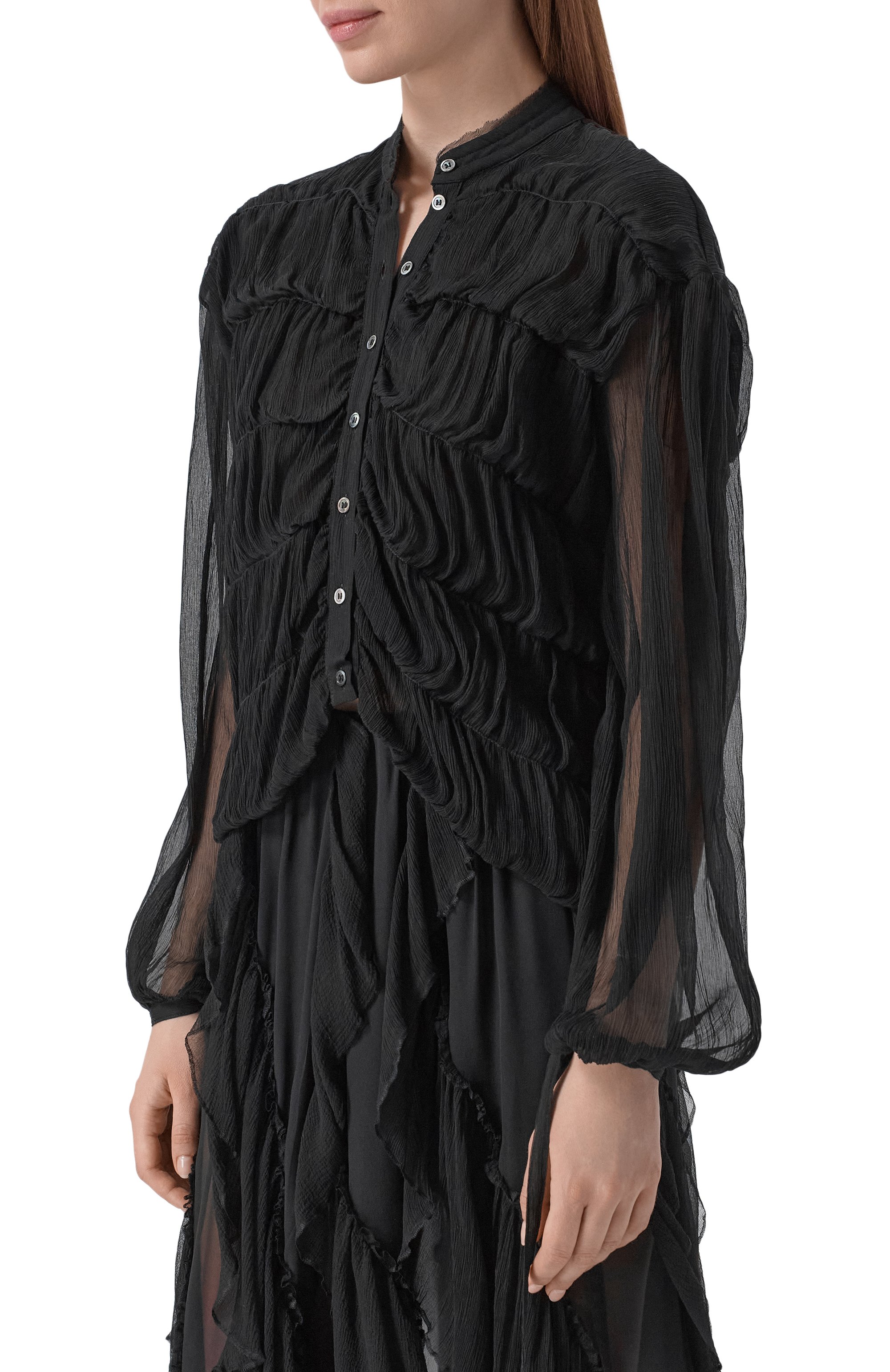 Шелковая блузка ISABEL BENENATO, арт. DW935S26, фото 3