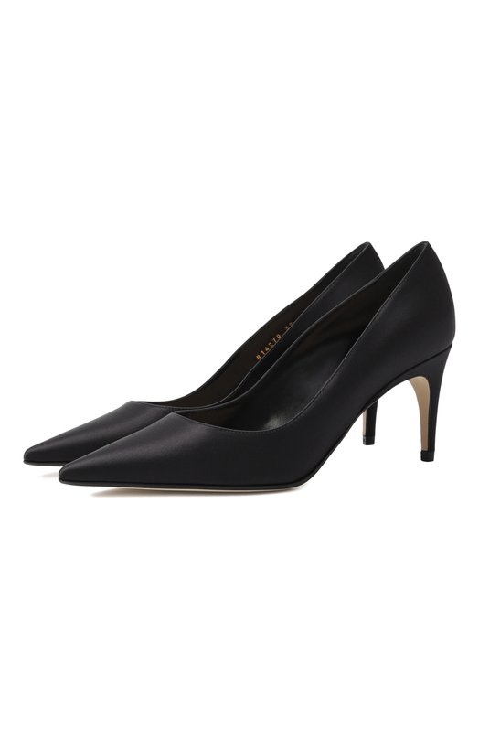 Атласные туфли MVST by Sergio Rossi MVST B14270-SATIN Чёрный B14270-SATIN