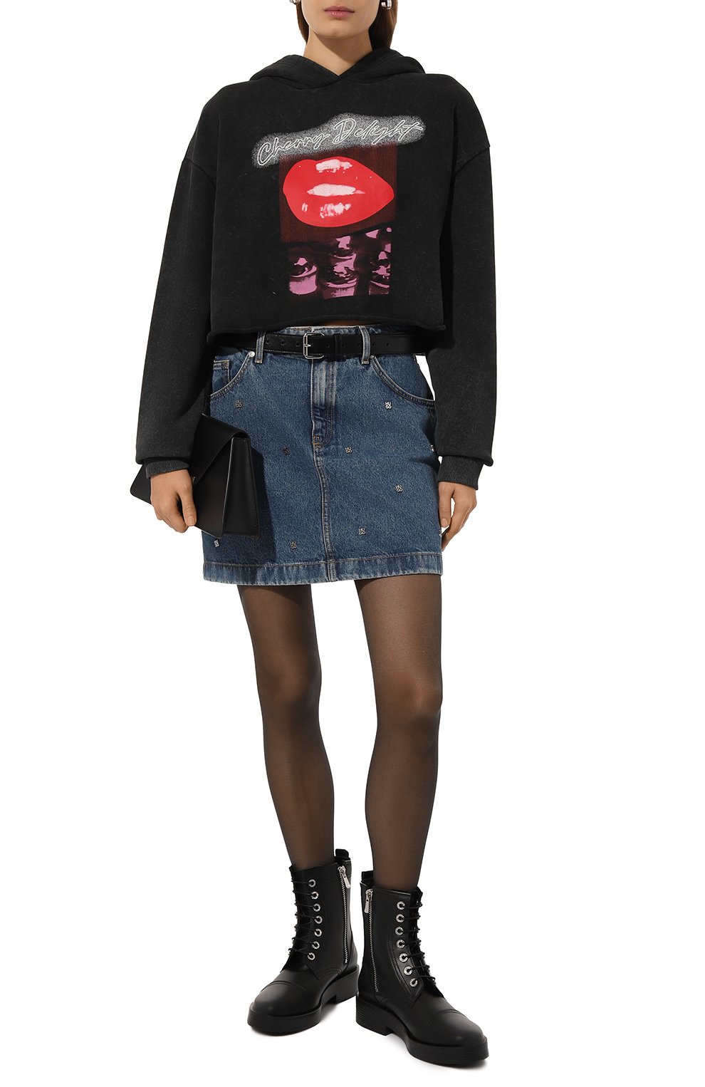 Хлопковое худи HUGO, арт. 50524058, фото 2