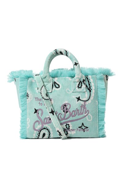 Сумка MC2 SAINT BARTH бирюзового цвета по цене 16350 руб., арт. STBA/C0LETTE SP0NGE/05025D, фото 4 Сумка MC2 SAINT BARTH, арт. STBA/C0LETTE SP0NGE/05025D, фото 4