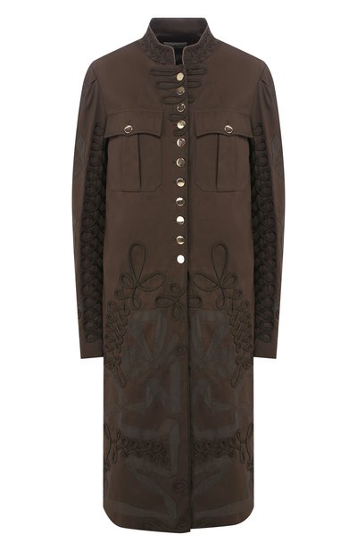 Хлопковое пальто DRIES VAN NOTEN, арт. 201-10275-9292, фото 1