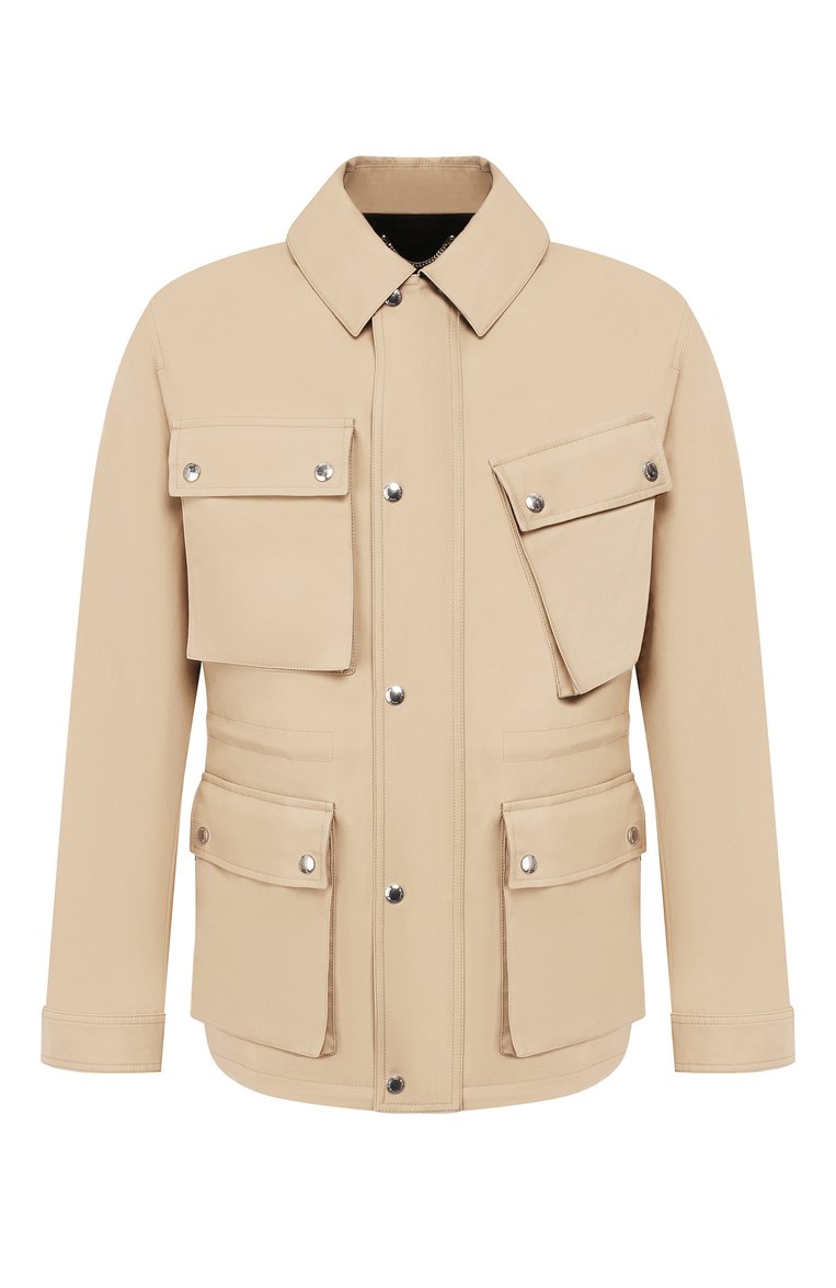 Мужская хлопковая куртка BERLUTI бежевого цвета, арт. R160FL34-001 | Фото 1 (Материал подклада: Купро; Материал внешний: Хлопок; Рукава: Длинные; Длина (верхняя одежда): Короткие; Мужское Кросс-КТ: Верхняя одежда; Кросс-КТ: Ветровки, Куртка, Легкие; Статус проверки: Проверена категория; Драгоценные камни: Проставлено; Материал сплава: Проставлено; Стили: Кэжуэл)