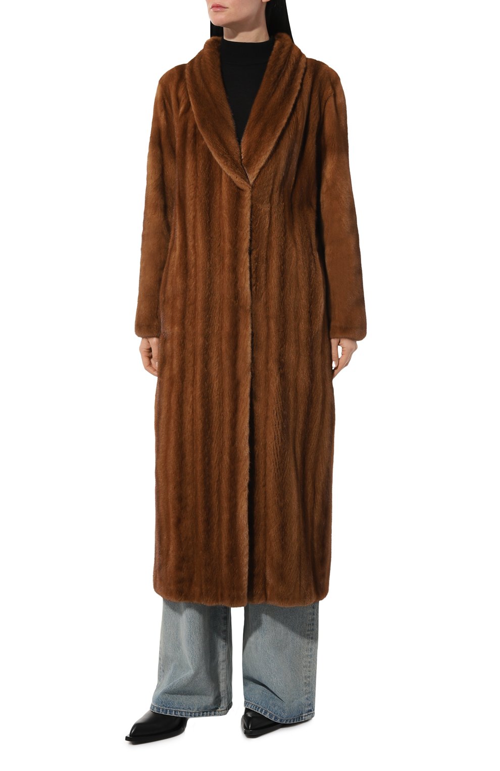 Шуба из меха норки GIULIA GURMAN, арт. 24642130G1T, фото 3