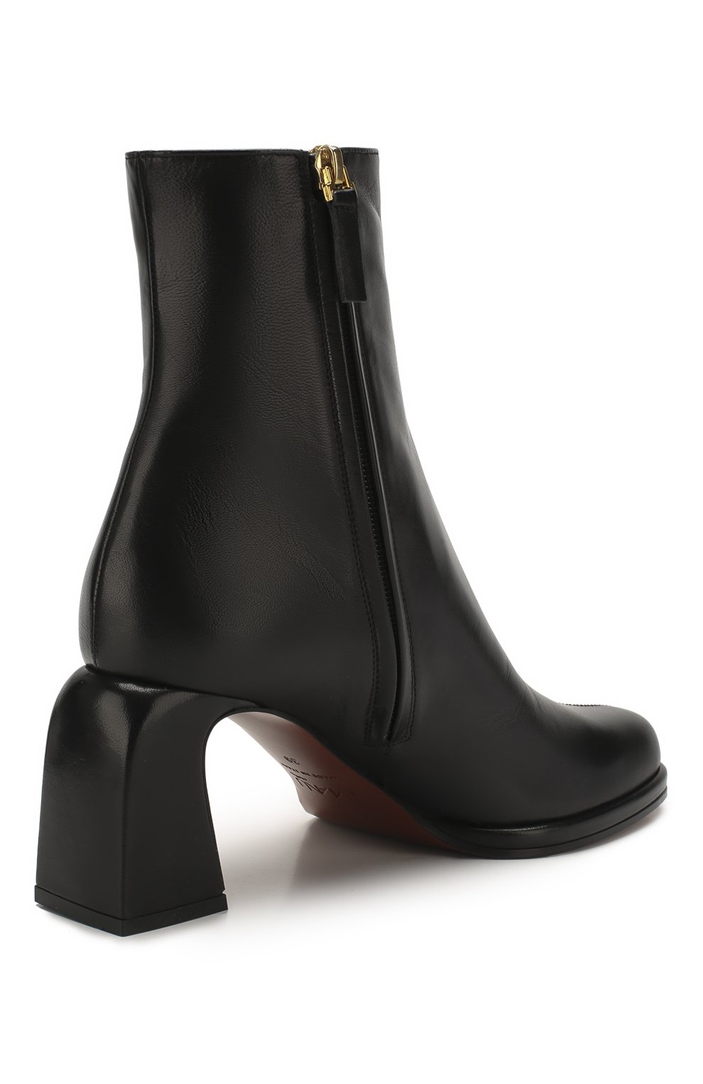 Кожаные ботильоны chae MANU ATELIER черного цвета по цене 69950 руб., арт. 2019044, фото 4 Кожаные ботильоны chae MANU ATELIER, арт. 2019044, фото 4
