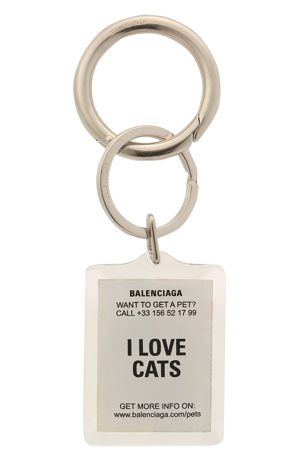 Брелок для ключей pets BALENCIAGA, арт. 644167/TZ36S, фото 2