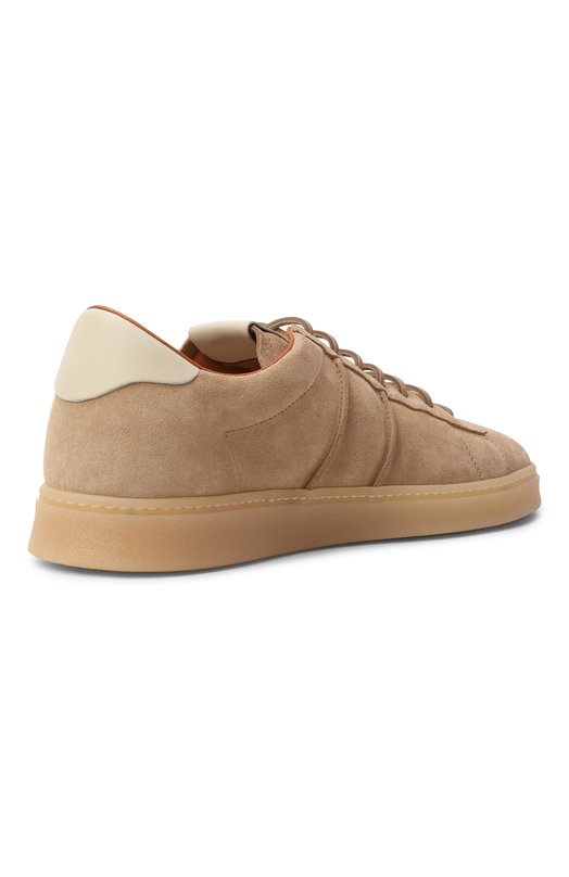 Замшевые кеды Burro Buttero B11740G0RH-UG Бежевый  B11740G0RH-UG Фото 4