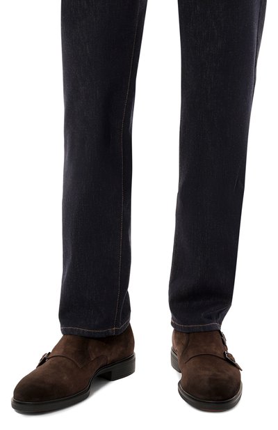 Замшевые монки easy on SANTONI, арт. MGEG18949NEAXGEX, фото 3