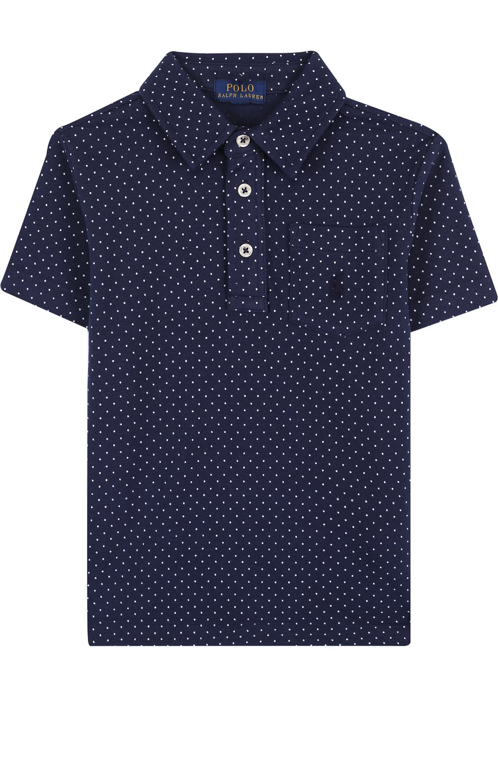 Хлопковое поло в горох POLO RALPH LAUREN, арт. 322690097, фото 1