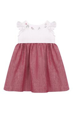 Льняное платье IL GUFO, арт. P24VM764L0015/12M-18M, фото 1