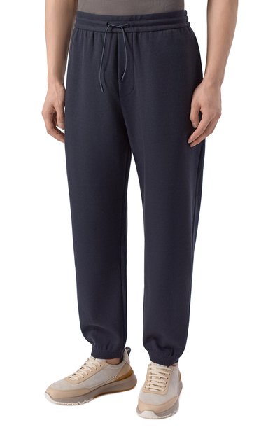 Джоггеры из хлопка и лиоцелла EMPORIO ARMANI, арт. EM004514/AF13700, фото 3