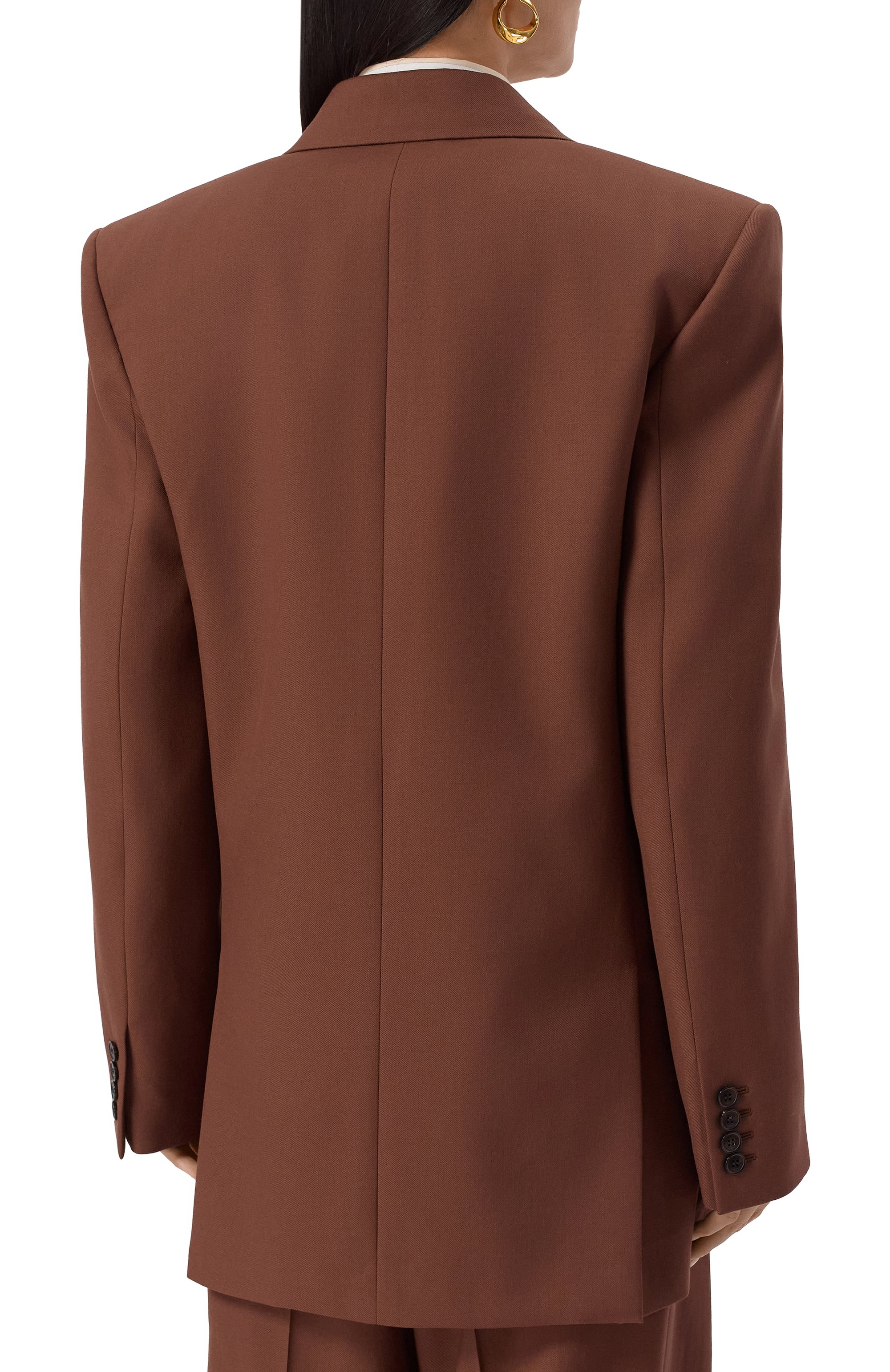 Шерстяной жакет SAINT LAURENT, арт. 823616/Y405W, фото 4