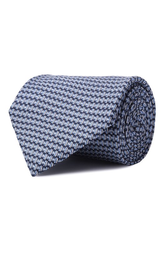 Шелковый галстук Brioni O62H00-PC411 Голубой O62H00-PC411