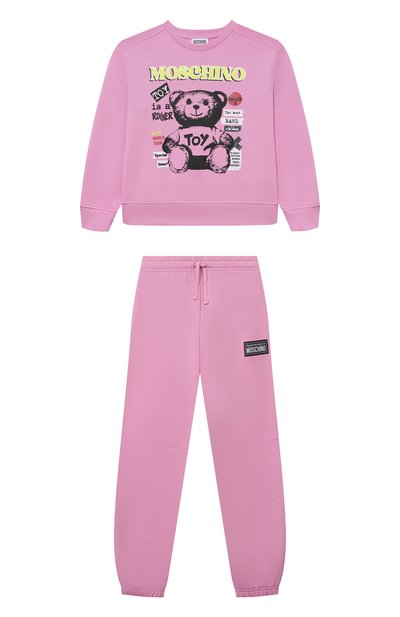 Комплект из свитшота и брюк MOSCHINO, арт. HUK03Y/LCA58/4-8