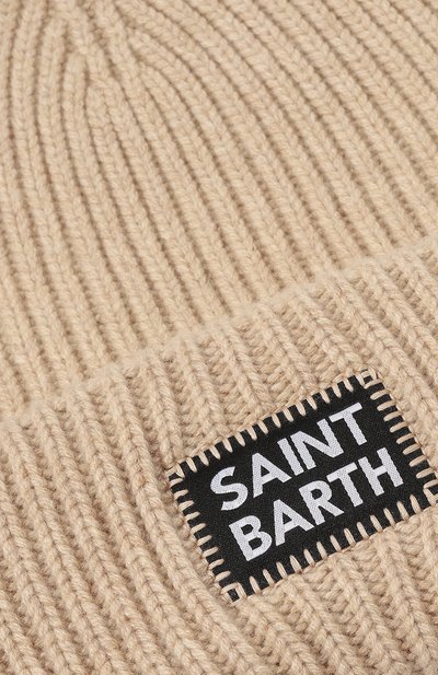 Шапка MC2 SAINT BARTH светло-бежевого цвета по цене 6420 руб., арт. STBK BERRY JR/BRR0001/00808E, фото 3 Шапка MC2 SAINT BARTH, арт. STBK BERRY JR/BRR0001/00808E, фото 3
