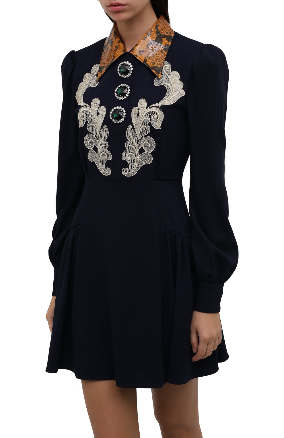 Шерстяное платье ALESSANDRA RICH, арт. FAB2670-F2335, фото 3