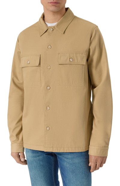 Хлопковая куртка-рубашка HUGO, арт. 50545383, фото 3